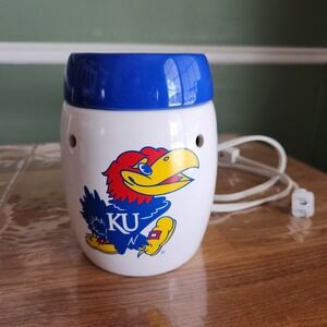 Scentsy University of Kansas Jayhawks Wax Warmer Full Size , KU Big Jayhawks